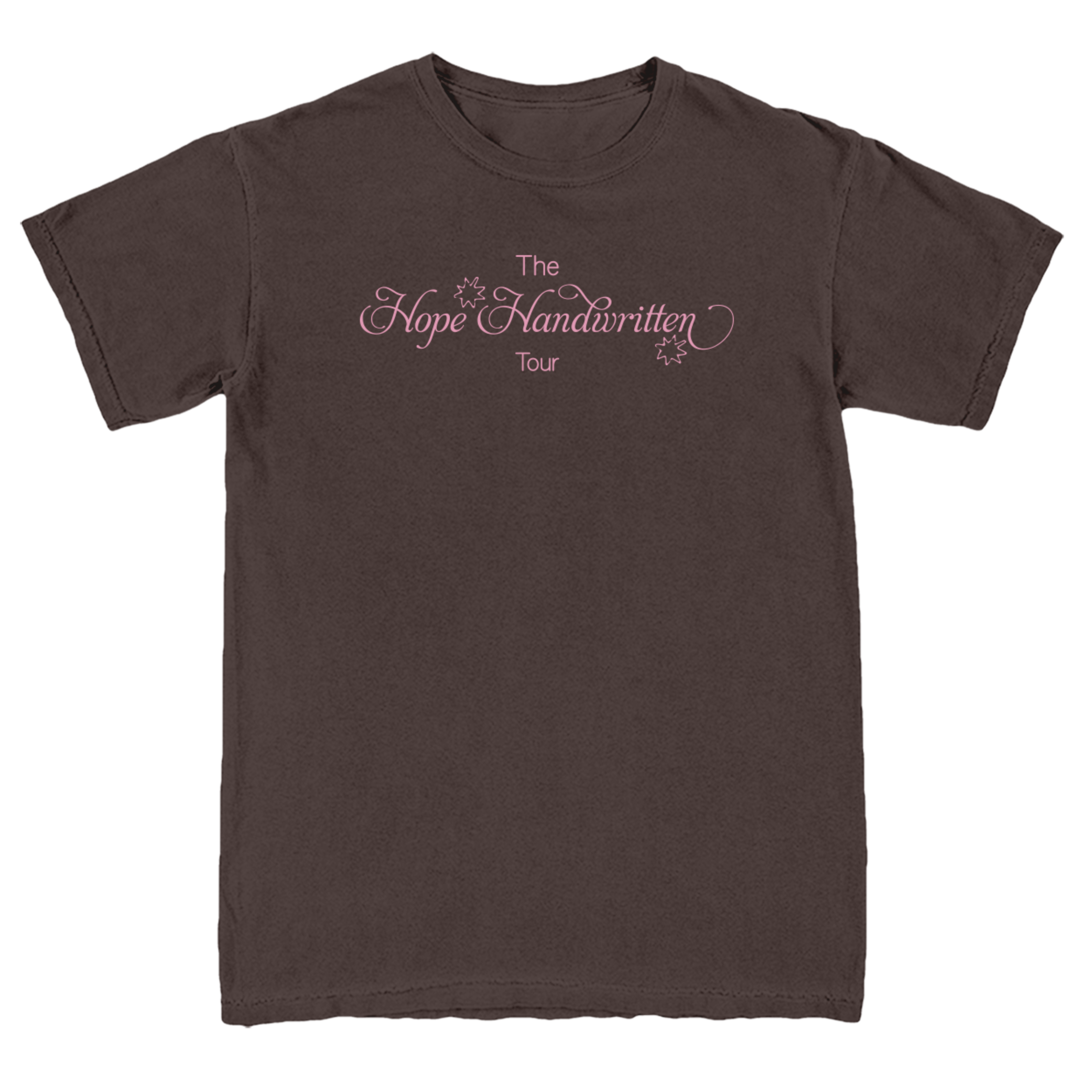 The Hope Handwritten Tour Tee - Brown – Hope Tala