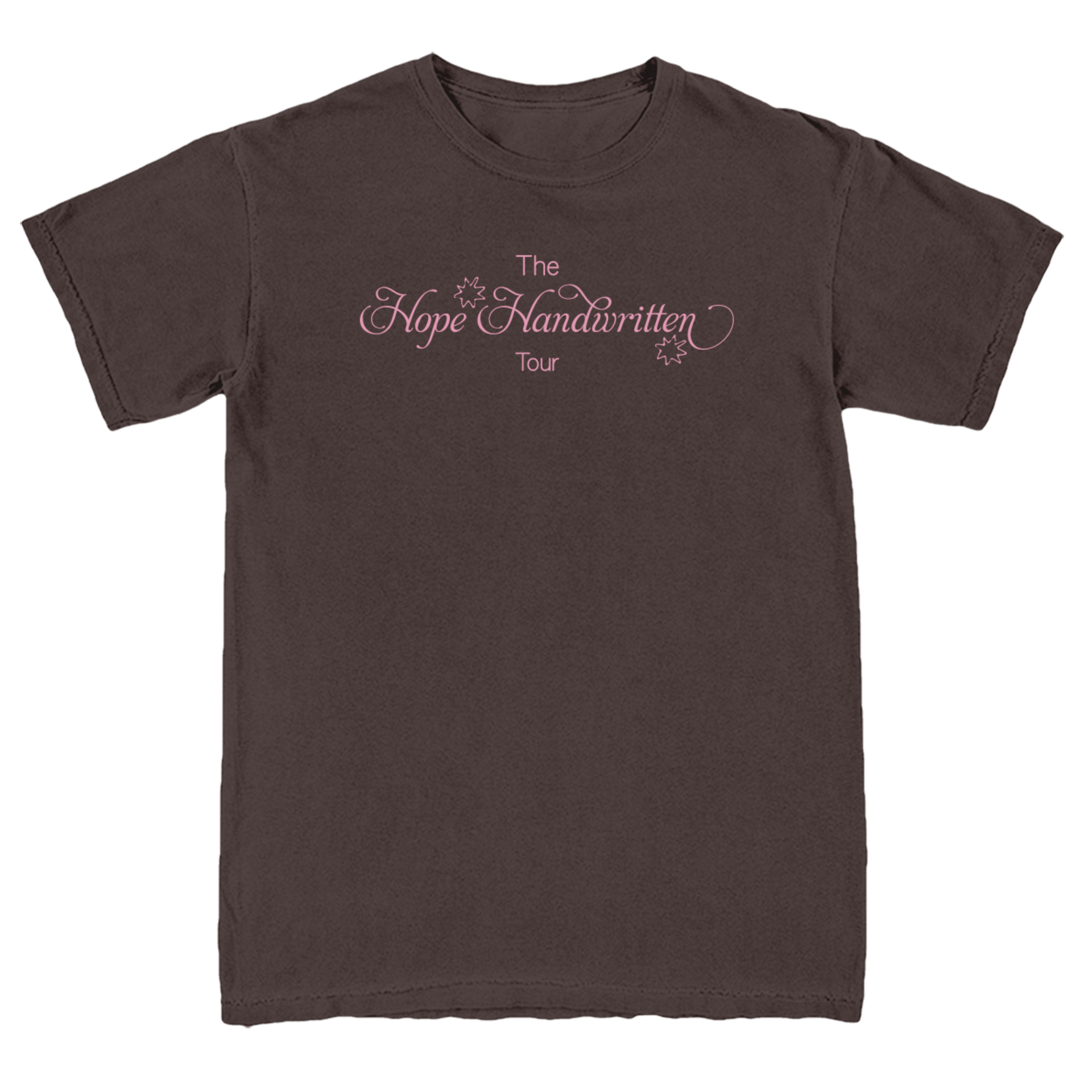 The Hope Handwritten Tour Tee - Brown – Hope Tala